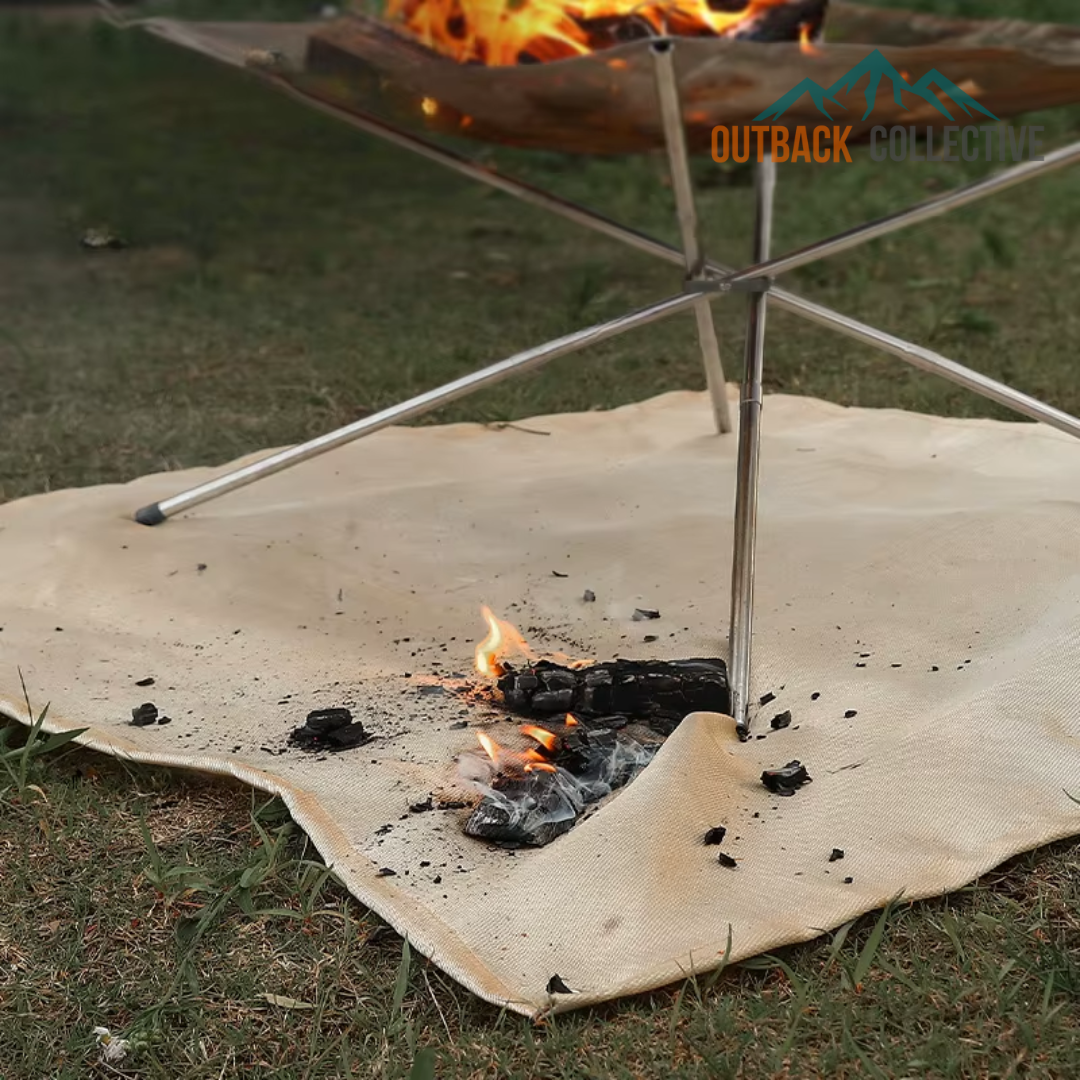 FireGuard Heat-Resistant BBQ Mat 