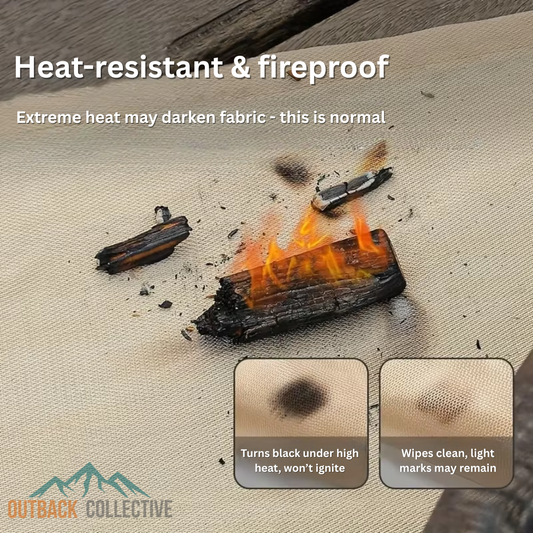 FireGuard Heat-Resistant BBQ Mat 