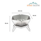Outback Portable Fire Pit