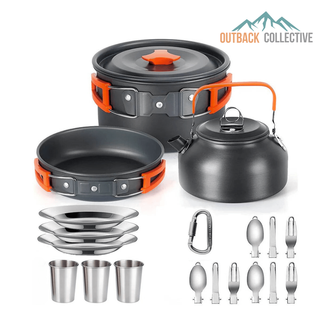 Camping Cookware Set - OutBack Collective3 Person Set