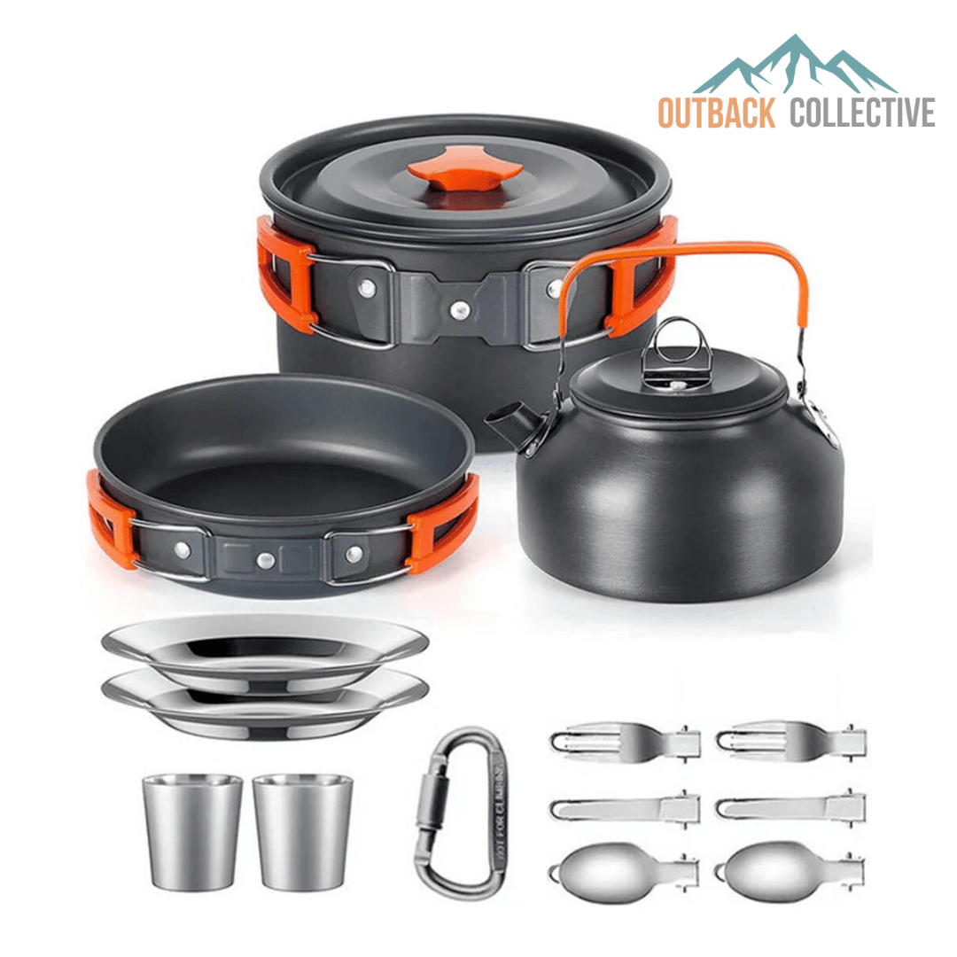 Camping Cookware Set - OutBack Collective2 Person Set